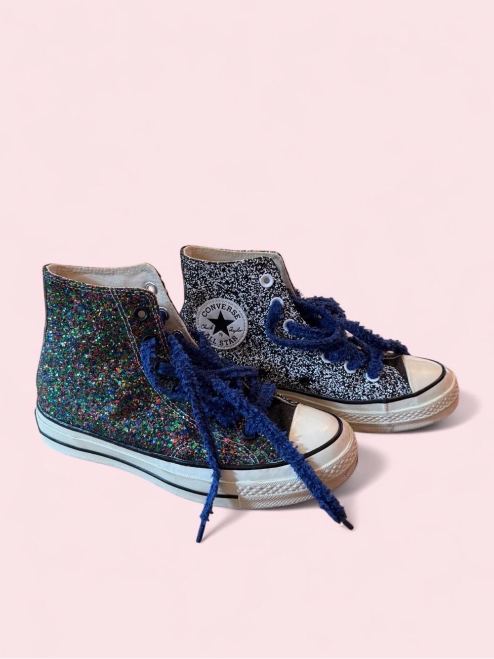 Converse x JW Anderson Glitter Chuck 70 high-top sneakers